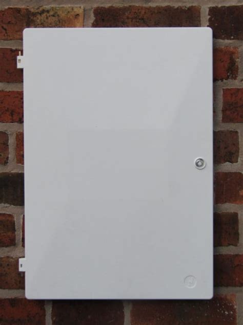 electric and gas meter box doors|outside gas meter box door.